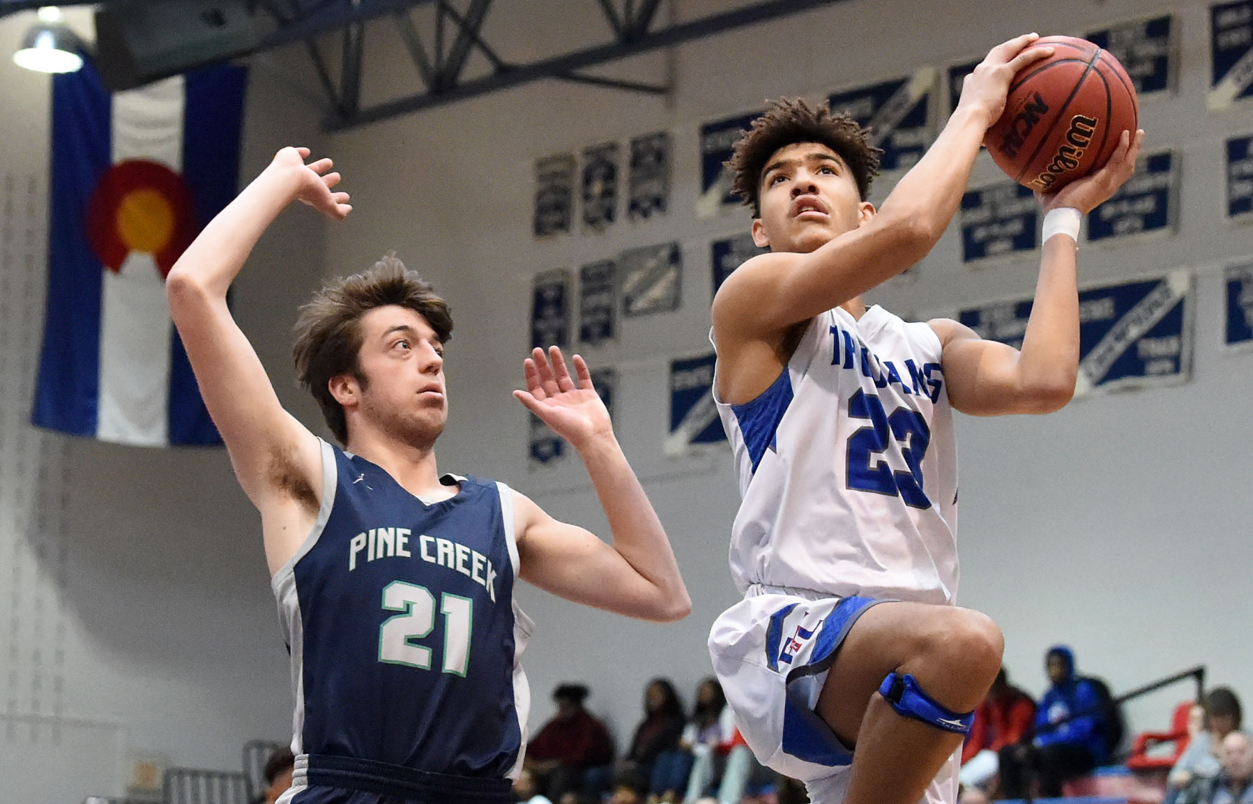 PHOTOS: Fountain-Fort Carson Trojans (58) Pine Creek Eagles (70)